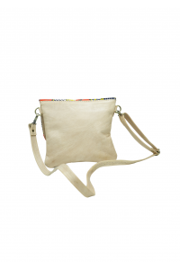 Sac à Bandoulière Fleur Royale Beige soleil – Collection beige Royale