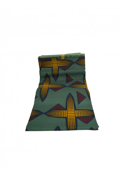 KITOKO – Pagne Wax Africain  100 % COTON 6 YARD