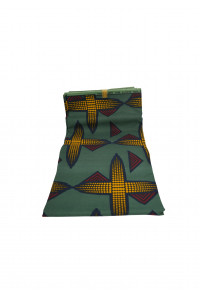 KITOKO – Pagne Wax Africain  100 % COTON 6 YARD