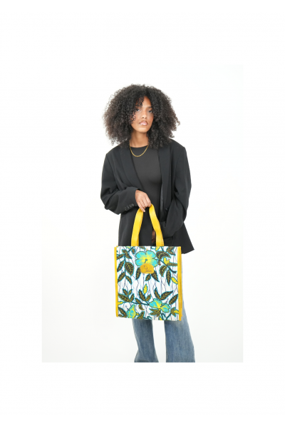 Sac Cabas Éclat de Savane – Collection Terre Lumière
