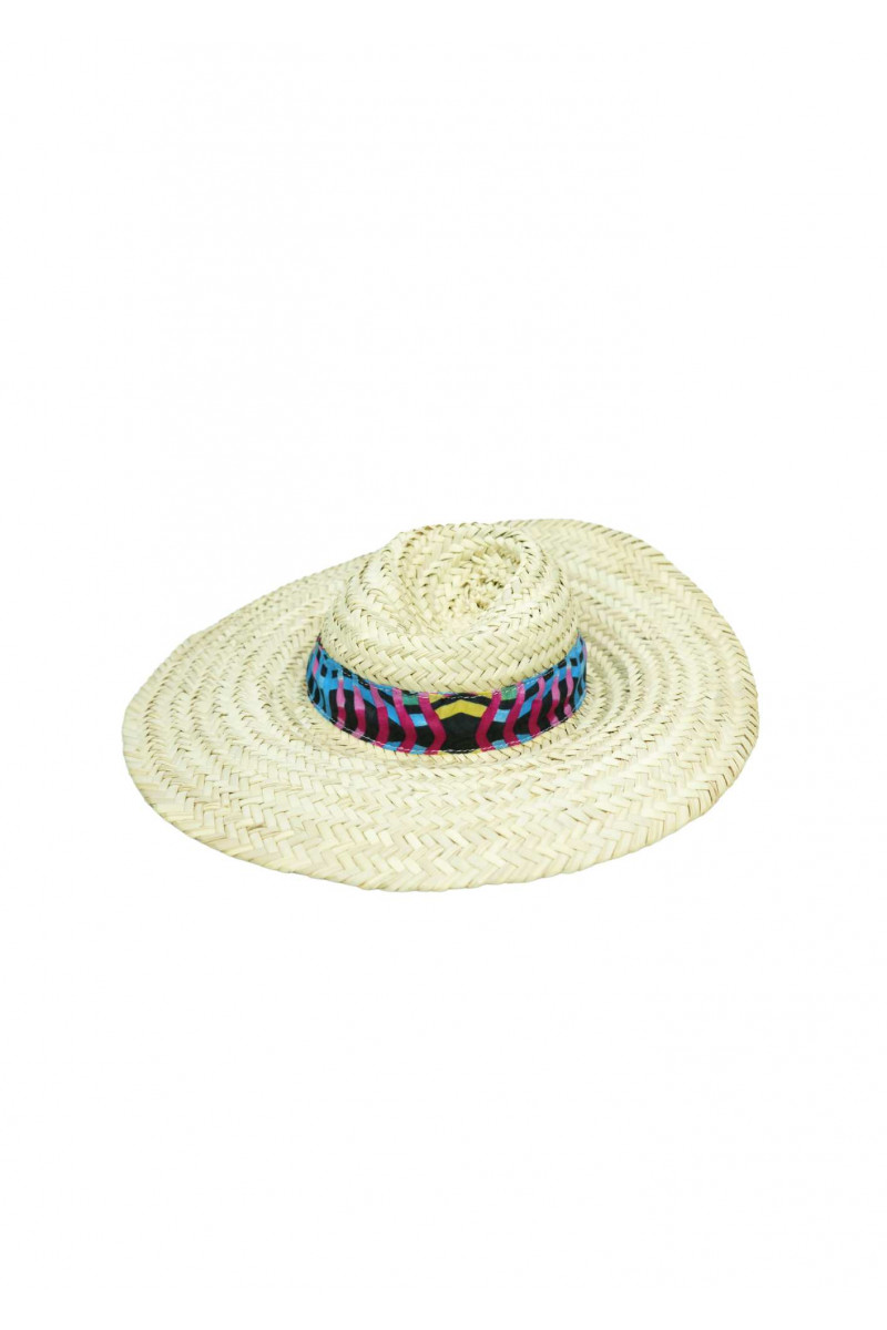 Chapeau en osier naturel avec nœud wax coloré – Plusieurs motifs disponibles sur demande – Style chic et estival Chapeau en osier naturel avec nœud wax coloré – Plusieurs motifs disponibles sur demande – Style chic et estival