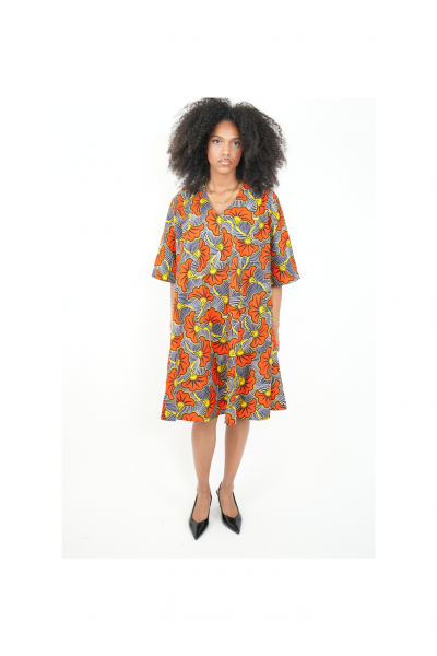 Collection Solstice : robe  Fleur de Feu