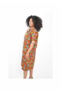Collection Solstice : robe  Fleur de Feu