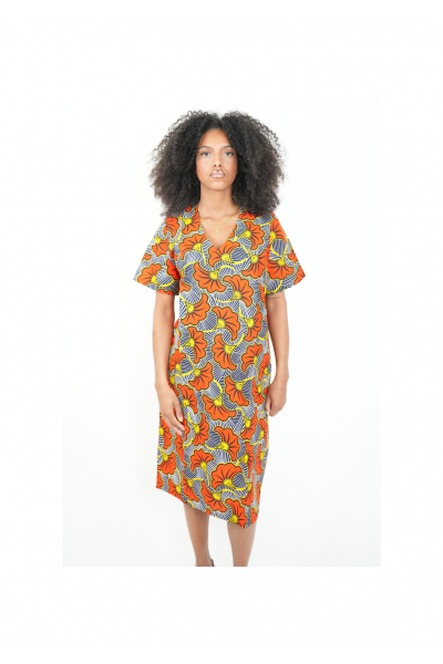 Collection Solstice : robe  Fleur de Feu
