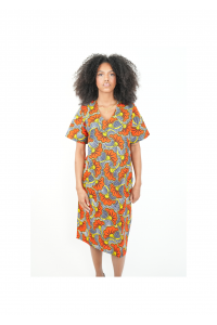 Collection Solstice : robe  Fleur de Feu