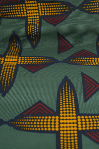 KITOKO – Pagne Wax Africain  100 % COTON 6 YARD