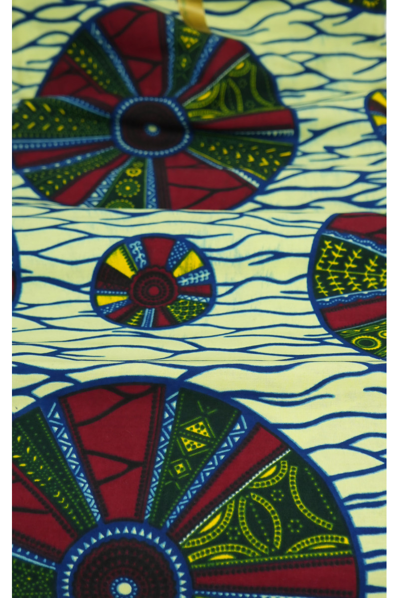 MBETTI - Pagne Wax 100 % cotton 6 YARD MBETTI - Pagne Wax 100 % cotton 6 YARD