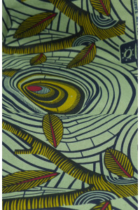 AKANAKA – Pagne Wax Africain 100 % coton 6 Yards