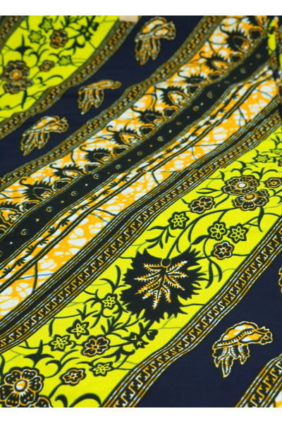 SAA YI – Pagne Wax  100 % COTON 6 Yards